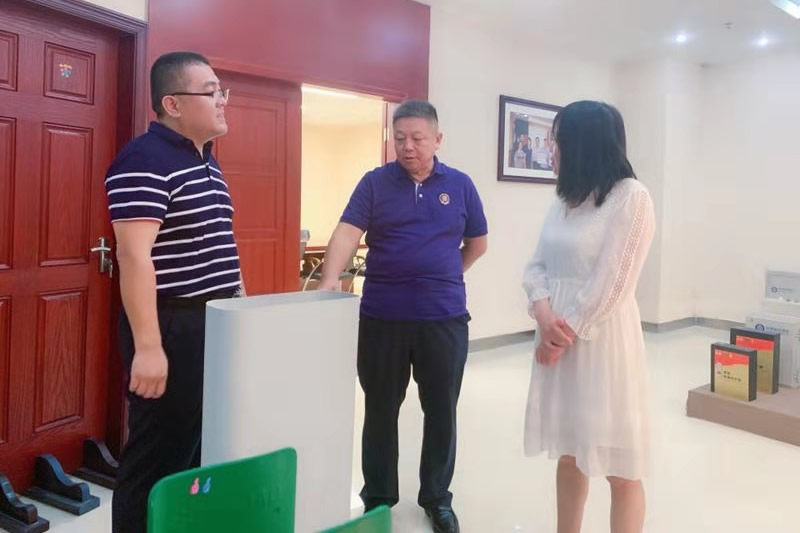 高争民爆董事长杨总莅临公司参观指导(图3)